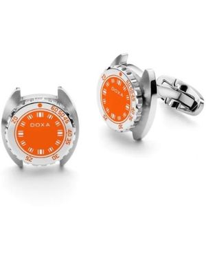 Doxa Sub Cufflinks - White