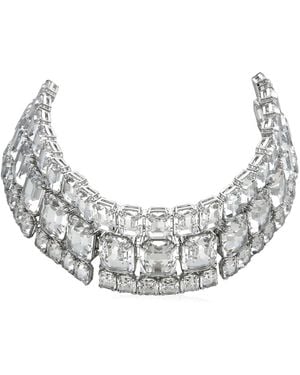 Swarovski Millenia Choker 3 Rhodium Shiny - Gray