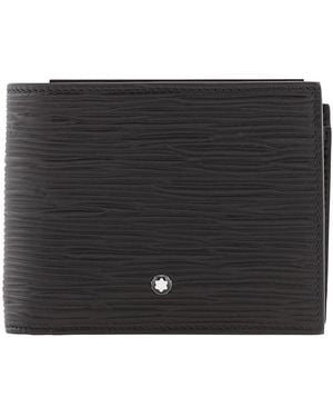 Montblanc Soft 6Cc Mini Wallet in Black | Lyst