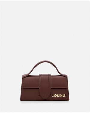 Jacquemus Le Bambino Leather Top Handle Bag - Brown