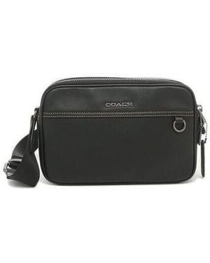 COACH Crossbody Bag Smooth Calf Leather Crossbody-Bags - Black