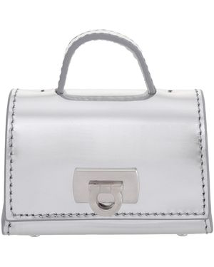 Ferragamo Gancini Buckle Airpods Case - Metallic