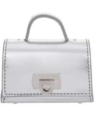 Ferragamo Gancini Buckle Airpods Case - Metallic