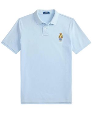 Polo Ralph Lauren Polo Bear Mesh Polo Shirt - Blue