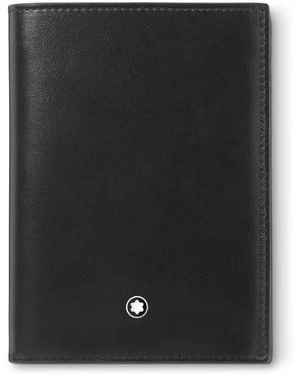 Montblanc Meisterstuck 7Cc Leather Wallet With Id Holder - Black