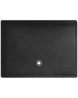 Montblanc Sartorial Nano Continental Leather Wallet - Black