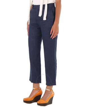 Chloé Deep Purple Pants | Lyst