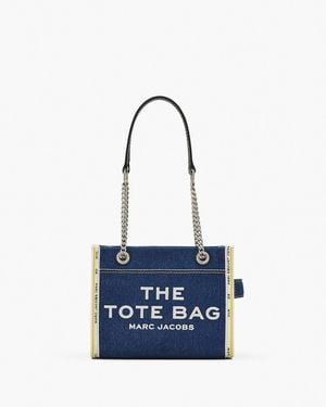 Marc Jacobs Small Tote Denim Bag - Blue