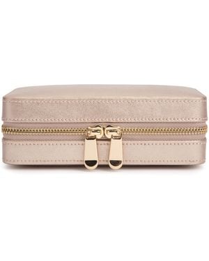 Wolf Palermo Rose Zip Case 213616 - Natural