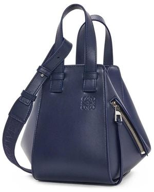 Loewe Compact Hammock Bag - Blue