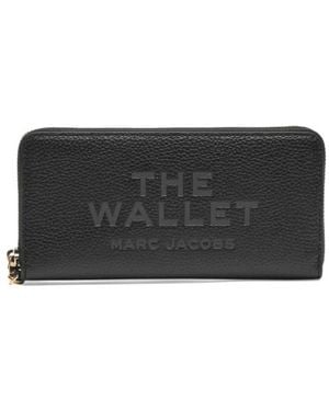 Marc Jacobs The Leather Continental Wallet - Black