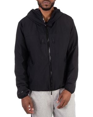 Moncler Foreant Short Hooded Down Jacket, Brand Size 6 - Black
