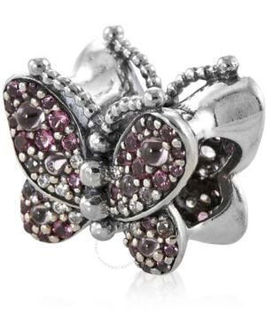 PANDORA Pave Butterfly Charm - Multicolour