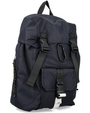 A.P.C. Trek Technical Backpack - Blue