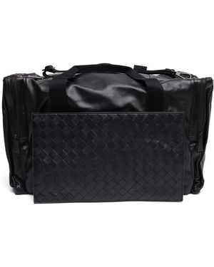 Bottega Veneta Leather Duffle Bag - Black