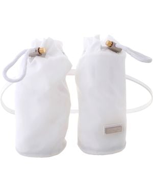 Ferragamo Technical Double Bottle Belt Bag - White