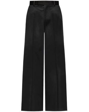 Amiri Creased Flare Wool Trousers, Brand Size 46 Us - Black