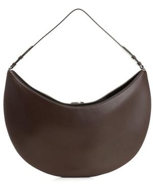 Jacquemus Large Ovalo Hobo Bag - Brown