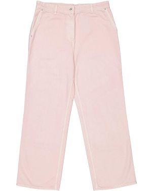 Burberry Branley Ekd Denim Boyfriend Jeans, Brand Size 12 Us - Pink