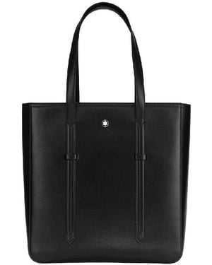 Montblanc Meisterstuck Leather Tote Bag - Black