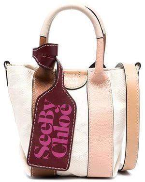 See By Chloé Laetizia Mini Crossbody Tote - Pink