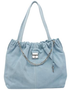 Marc Jacobs The Cristina Suede Tote Bag - Blue