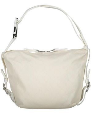 Bottega Veneta Nylon Messenger Bag - Metallic