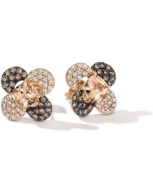 Le Vian Ladies Peach Morganite Earrings Set - Metallic