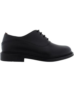 Bally Nilder Leather Oxford Shoes, Brand Size 9 Us - Black