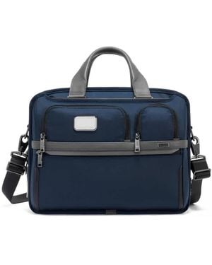 Tumi Alpha 3 Ballistic Nylon Exp - Blue