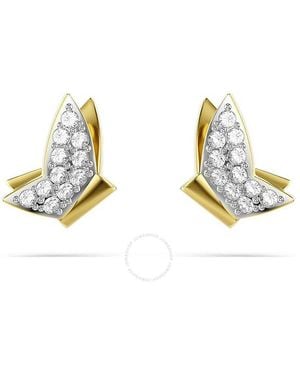 Swarovski Idyllia Lilia Butterfly Stud Earrings - Metallic