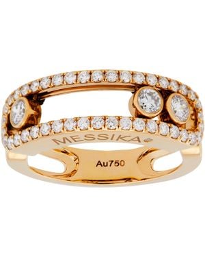 Messika Move Classique Pave Ring - Metallic