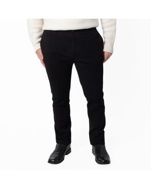 Ferragamo Ferragamo Tailored Trousers With Ankle Zip Detail - Black