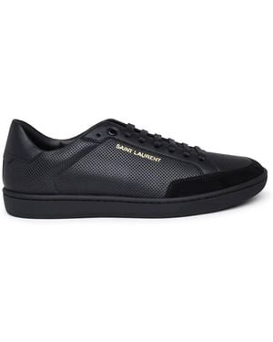 Saint Laurent Court Classic Low Top Trainers, Brand Size 40 Us - Blue