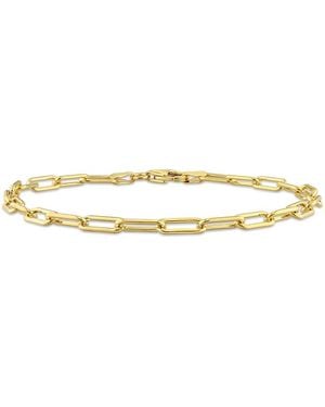 Amour 3.5Mm Paperclip Chain Bracelet - Metallic