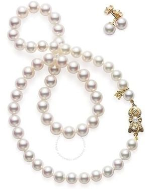 Mikimoto Jewelry & Cufflinks - White
