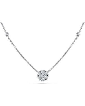 Amour 1/3 Ct Tw Diamond Necklace - Metallic