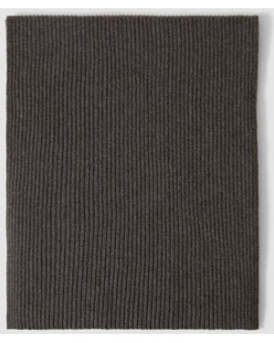 JOSEPH Light Cardigan Stitch Scarf - Blue