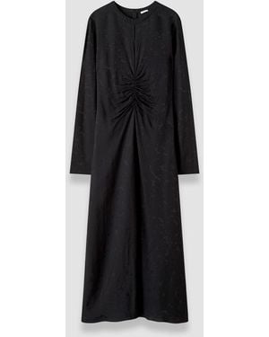 JOSEPH Aurora Jacquard Dress - Black
