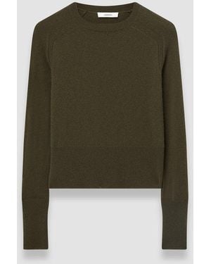 JOSEPH Melby Light Pure Cashmere Jumper - Green