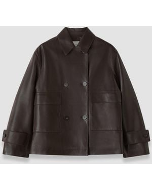 JOSEPH Delia Soft Nappa Jacket - Black