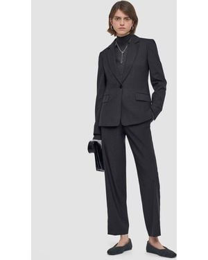 JOSEPH Marty Light Wool Tailoring Jacket - Blue