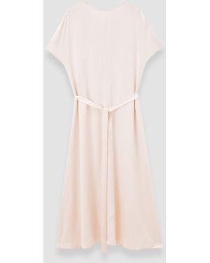 JOSEPH Daviel Silk Satin Dress - Pink