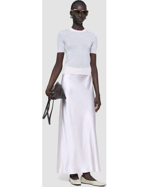 JOSEPH Cashair Top - White