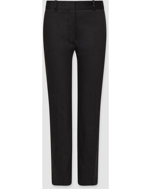JOSEPH Bing Court Light Gabardine Stretch Trousers - Black