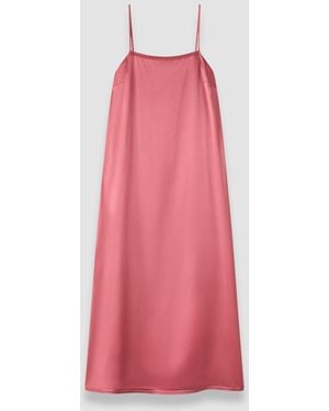 JOSEPH Agnes Silk Satin Dress - Pink