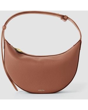 JOSEPH Bean Leather Bag - Brown