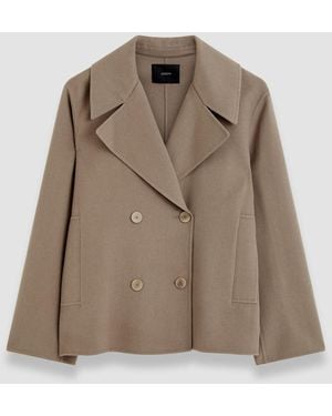 JOSEPH Gilkes Light Double Face Jacket - Natural