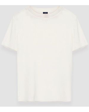 JOSEPH Rubin Crepe De Soie Silk Blouse - White