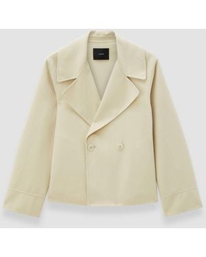 JOSEPH Rollet Light Double Face Wool Jacket - Natural